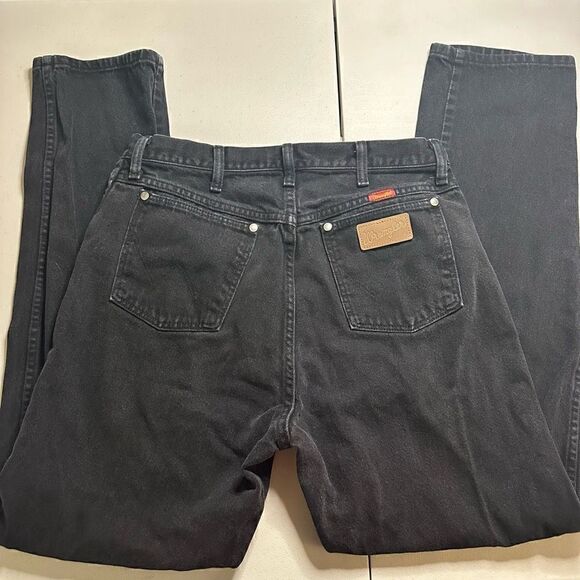 Vintage made in USA wrangler 15x32 black - Picture 7 of 9